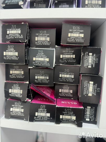 Краска для волос профессиональная