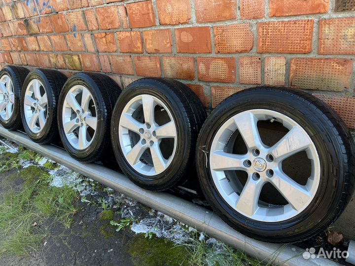 Колеса 235 55 r18 летние 5 дисков lexus rx 300 330