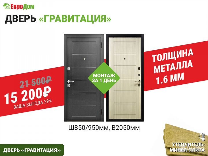 Двери входные стальные