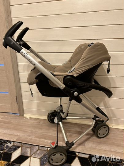 Коляска-автолюлька с шасси