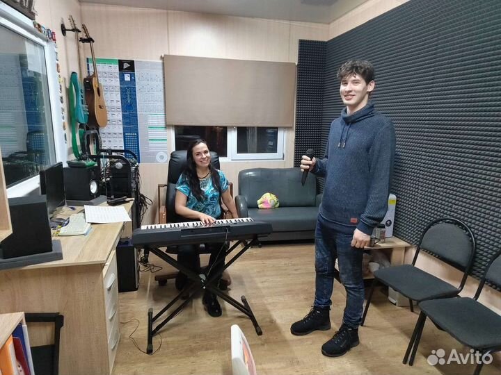 Индивидуальные уроки вокала и музыки