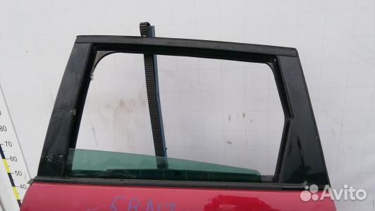 Дверь задняя левая renault scenic 3 (5BN07FG01)