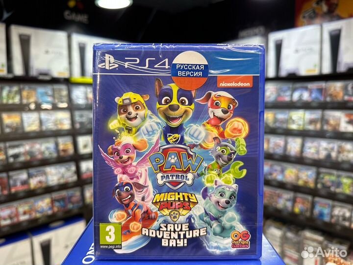 Игры для PS4: Щенячий патруль: Мега-щенки спасают