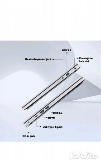 Ноутбук Acer extensa 15 EX215-33 Silver