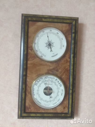 Барометр и термометр