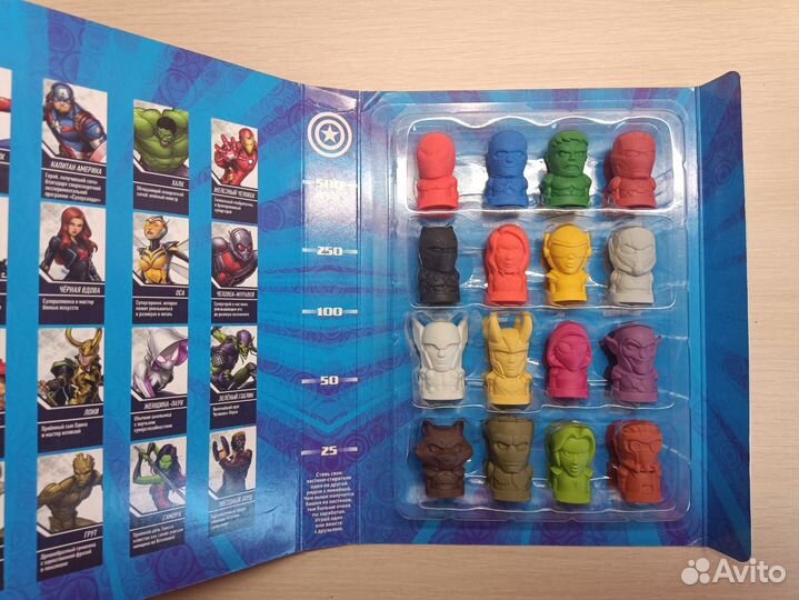 Коллекции Марвел из пятерочки