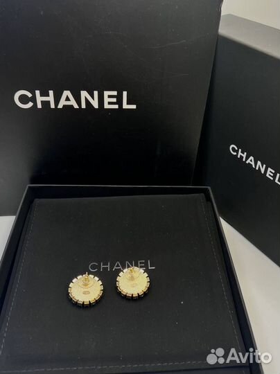 Золотые Серьги Chanel