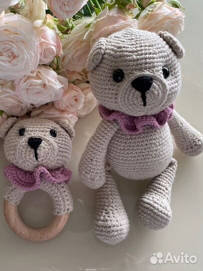 Вязаные игрушки ручной работы