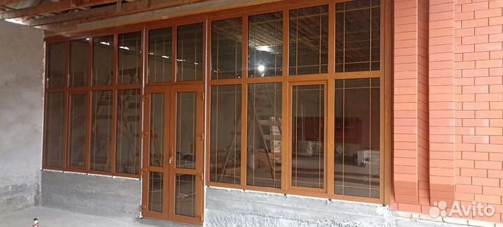 Алюминиевые окна и двери холодный алюминий