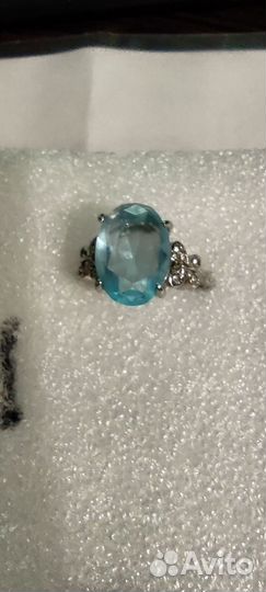 Кольцо с кварцем