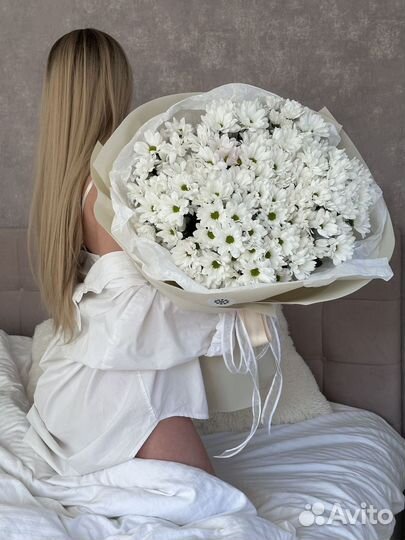 Хризантемы Великаны для любимой Букет