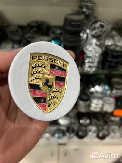 Колпачки на литые диски porsche