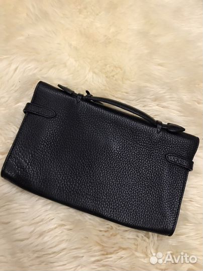 Клатч Hermes Kelly pochette black