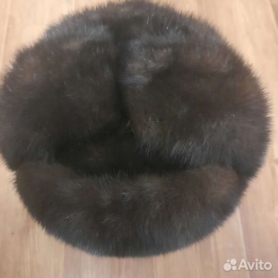 Норковая шапка мужская