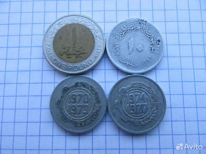 Монеты Америки. Африки. Азии