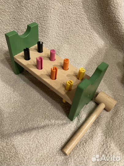 IKEA стучалка игрушка мула