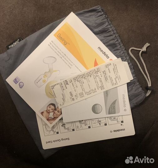 Электрический молокоотсос medela swing