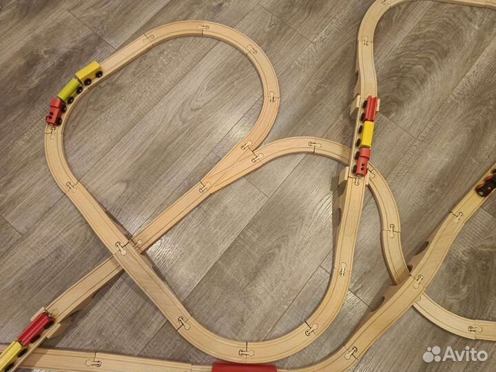 Деревянная железная дорога IKEA