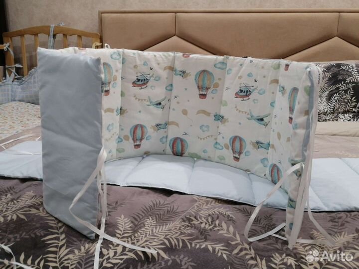 Бортики в детскую кроватку