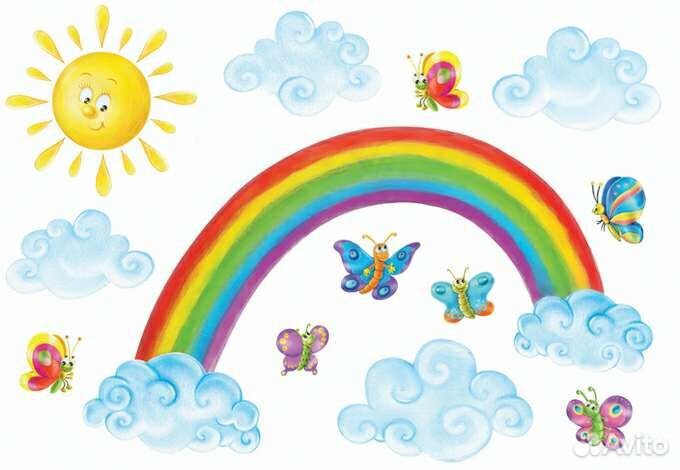 Новые интерьерные наклейки для детской комнаты