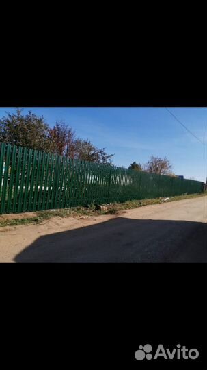 Заборы из профнастила, Навесы