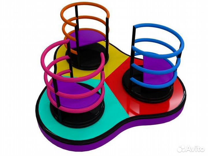 Детские карусели, аттракционы