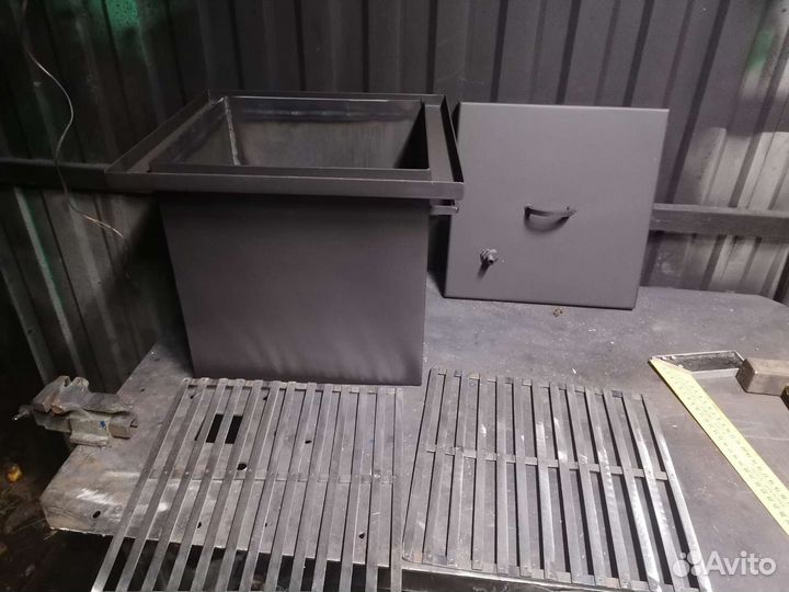 Коптилка горячего копчения