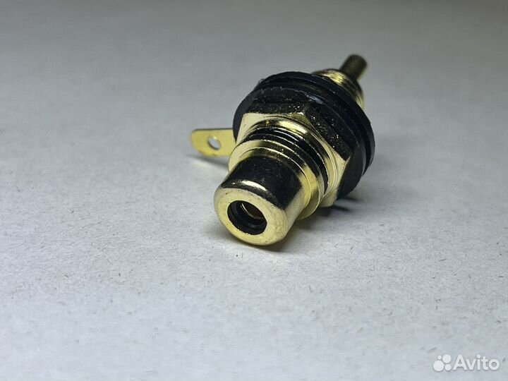 Rca разъем мама панельный