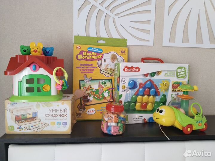 Развивающие игрушки пакетом