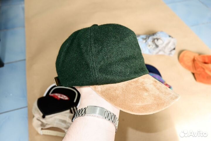 Шерстяная бейсболка кепка USA Woolrich