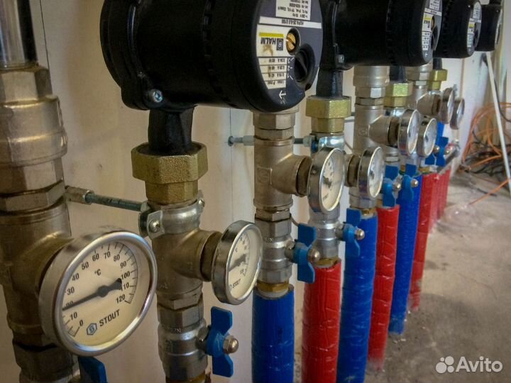 Монтаж системы отопления