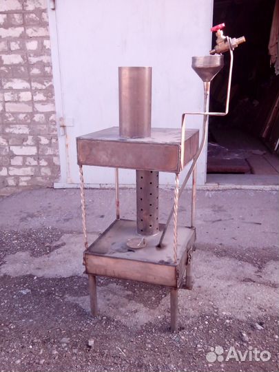 Печь на отработке