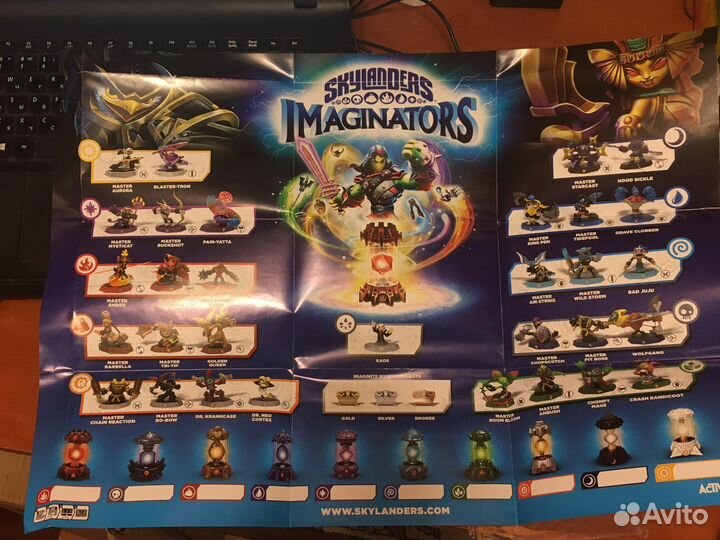 Skylanders imaginators(постер)