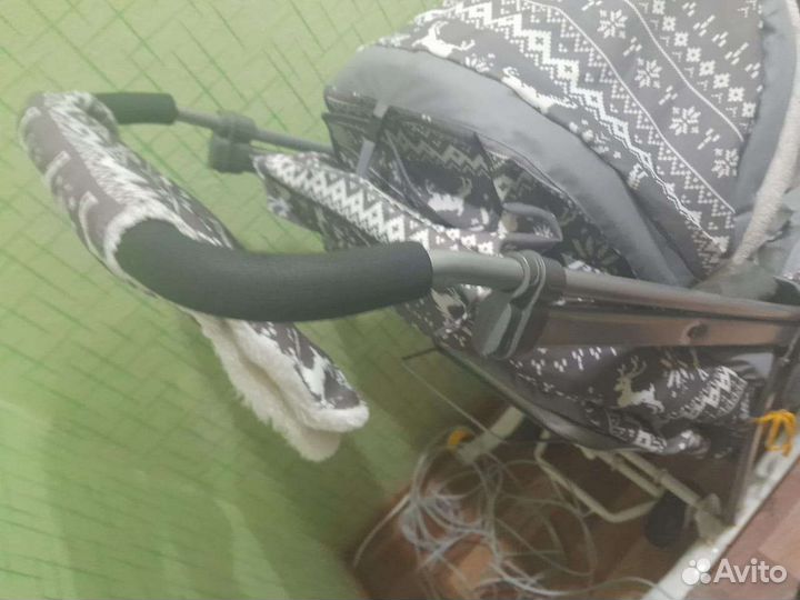 Коляска санки