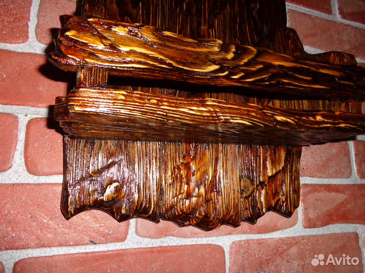 Продам новую полочку для вина в стиле лофт