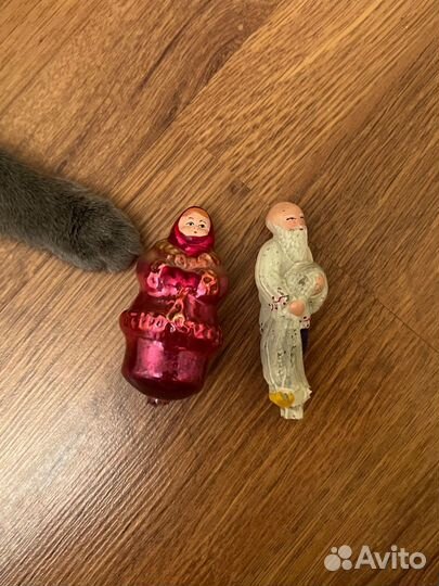 Елочные игрушки СССР