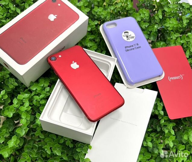 iPhone 7 128gb Product Red Ростест