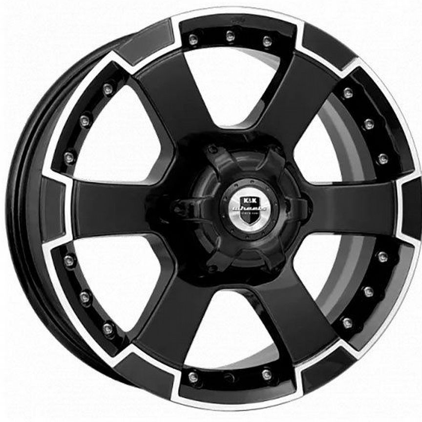 Диски K&K М56 7x16 6x139.7 ET38 D92.5 Алмаз черный