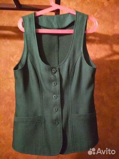 Школьная форма юбка и жилет