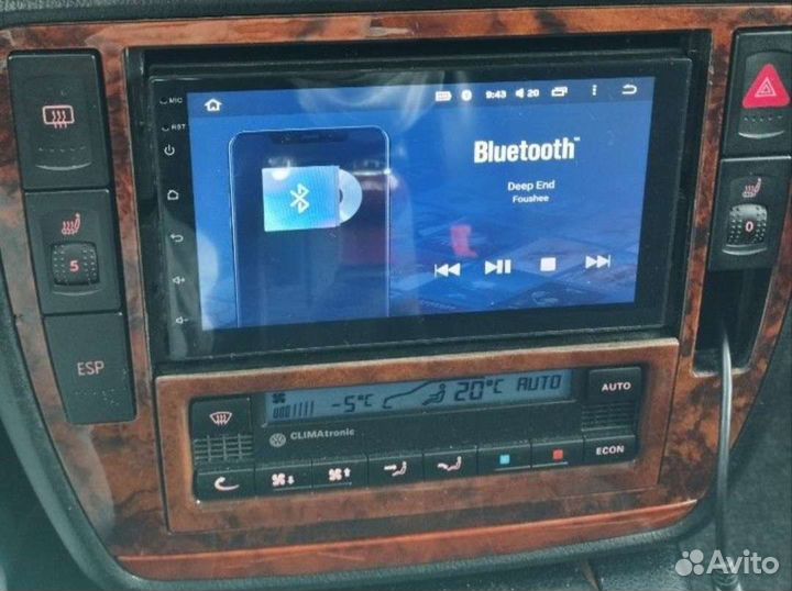 Переходная рамка на 2din магнитолу