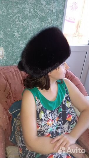 Шапка женская - песец