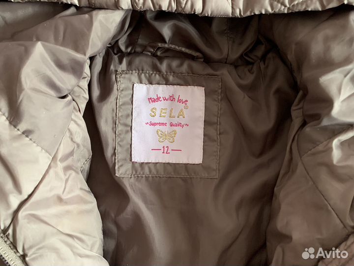 Куртка- пальто демисезонное для девочки подростка