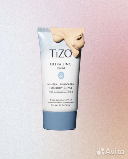 Tizo ultra zinc tinted солнцезащитный крем