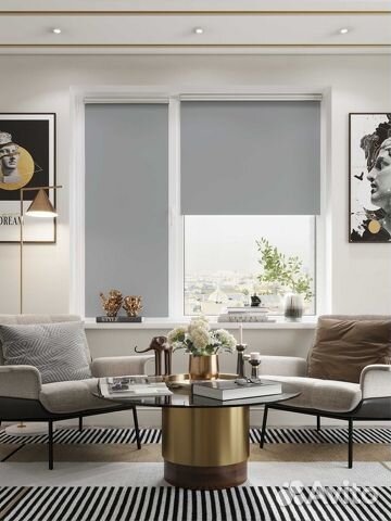 Рулонные шторы по индивид. размерам