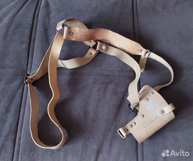 Оперативная кобура из натуральной кожи