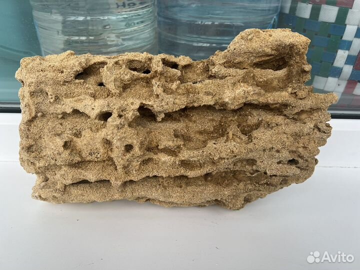 Песчаник пещеристый для аквариума