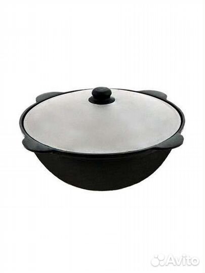 Казан чугунный 8л