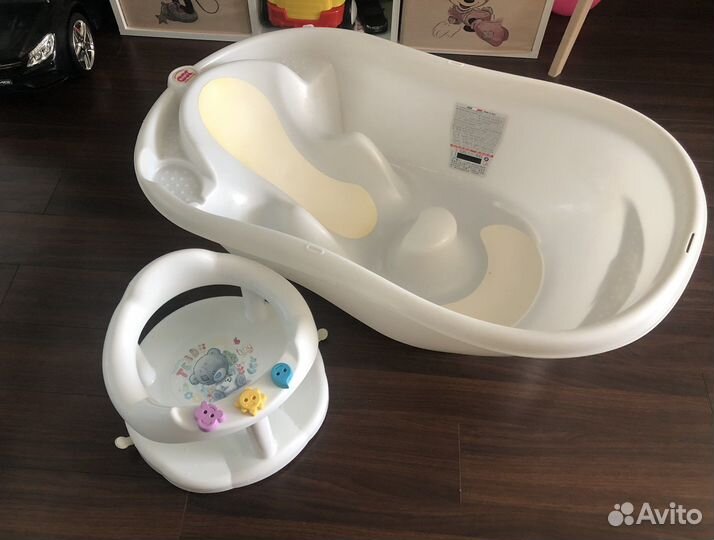 Ванночка для купания со встроенным термометром