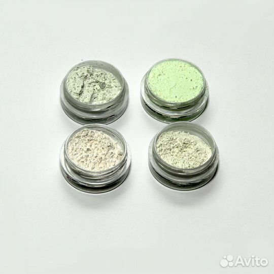 Набор невидимых флуоресцентных пигментов.4е цвета