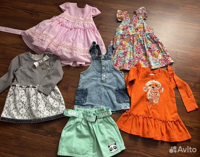 Детская одежда для девочек пакетом